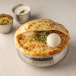 Hyderabadi Chicken Dum Biryani