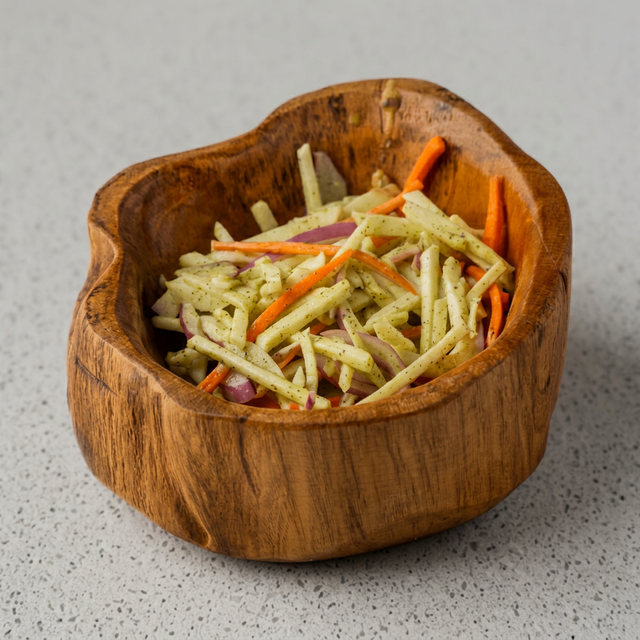 Tex-Indo Jicama Slaw.