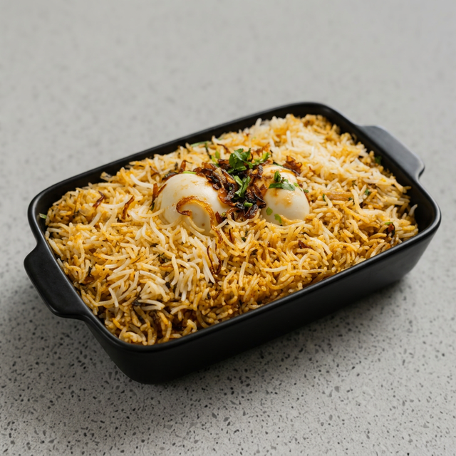 Hyderabadi Goat Dum Biryani.