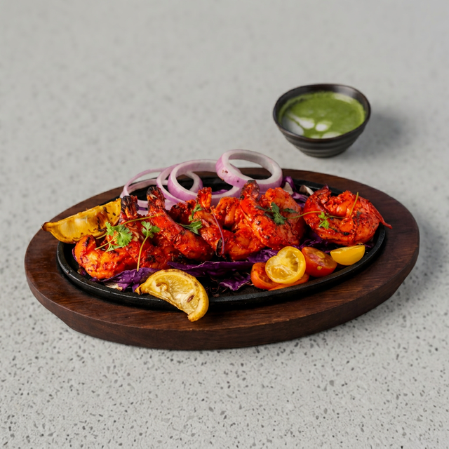 Tandoori Shrimp.